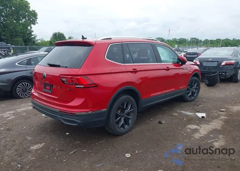 2022 Volkswagen Tiguan 2.0T Se из США, поврежденный, VIN 3VV2B7AX0NM020942